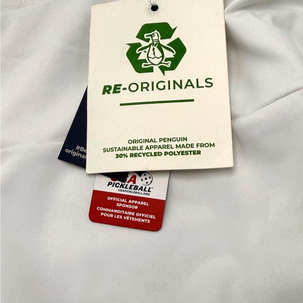 Original Penguin White Skort with Blue Trim - Picture 7 of 9